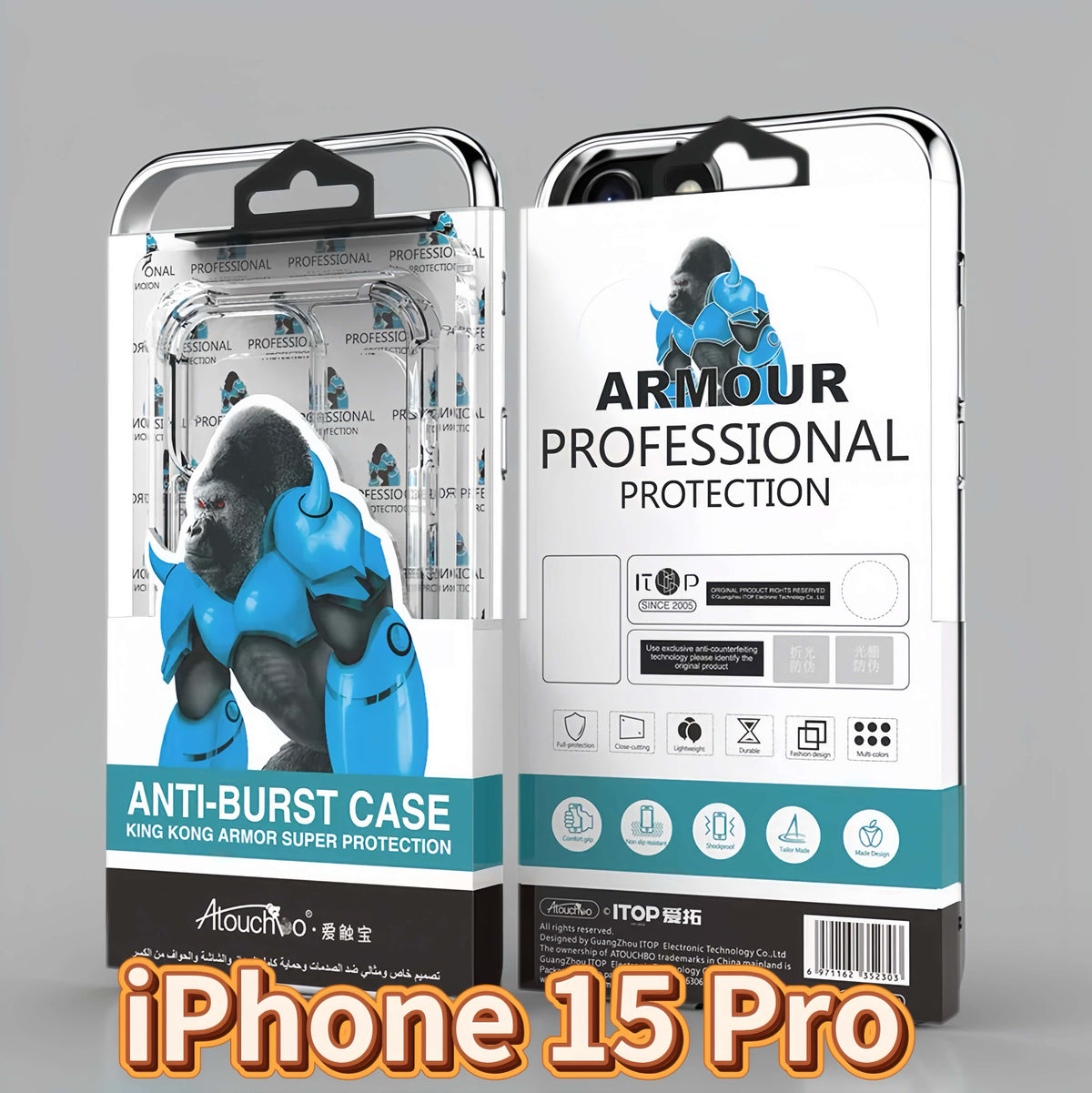 [PREMIUM QUALITY] Apple iPhone 15 Siri Case - Shockproof Protection